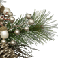 Northlight Acorn & Pinecone Flocked Pine Christmas Wreath - image 4