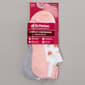 Womens Dr. Motion® 2pk. Strawberry White Low Cut Socks - image 1