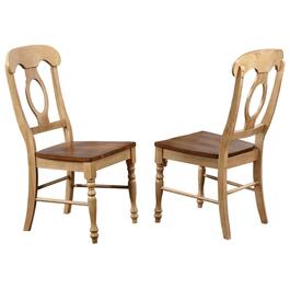 Besthom Brook Distressed Two-Tone Side Chairs - Set of 2