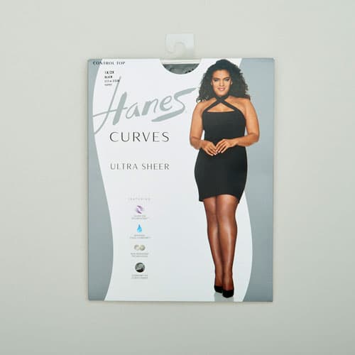 Hanes Plus Size Control Top Pantyhose