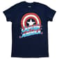 Young Mens Marvel Captain America Shield Graphic Tee - image 1