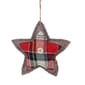 Northlight Seasonal Star Shaped Plush Christmas Ornament - image 1
