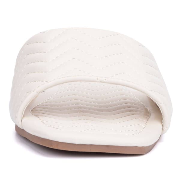 Womens Olivia Miller Sundae Slide Sandals