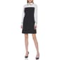 Womens Tommy Hilfiger Long Sleeve Mixed Media 2Fer A-Line Dress - image 1