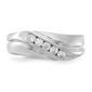 Mens Gentlemens Classics™ 14kt. Gold Bypass Diamond Ring - image 4