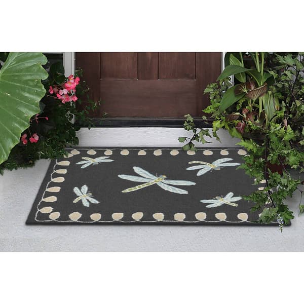 Liora Manne Front Porch Dragonfly Indoor/Outdoor Accent Rug