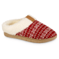 Womens Isotoner Fairisle Braelyn Hoodback Slippers - image 1