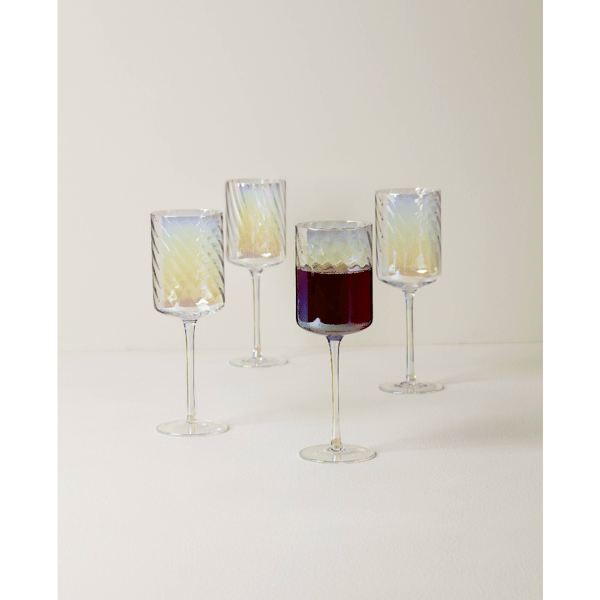 Lenox® Tuscany Classics Iridescent Red Wine Glasses - Set of 4