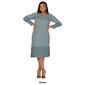 Plus Size 24/7 Comfort Apparel Long Sleeve Sweater Dress - image 4