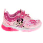 Little Girls Disney Minnie Mouse Pink Light-Up Fashion Sneakers - image 4