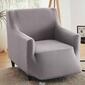 Teflon Embossed Stretch Recliner Slipcover - image 3