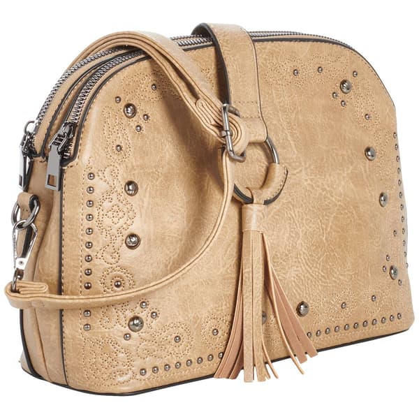Sam & Hadley Western Perforated Crossbody
