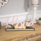 Northlight Seasonal Valentine''s Day Love with Flowers Sign - image 2
