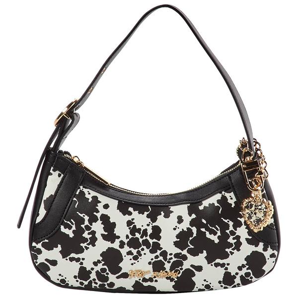 Betsey Johnson Janie Shoulder Bag With Buckle - image 