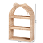 bali & pari Creusa Natural Rattan Wall Shelf - image 8
