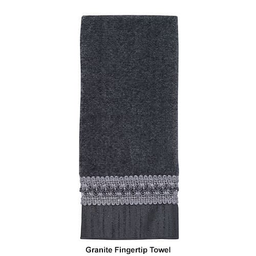 Avanti Braided Cuff Bath Towel Collection