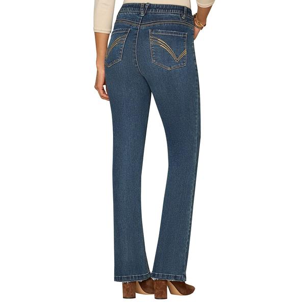 Plus Size Democracy “Ab”solution® 5-Pocket Bootcut Jeans