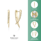 Brilliant Grown 1/10ctw. Lab-Grown Diamond Earrings - image 5
