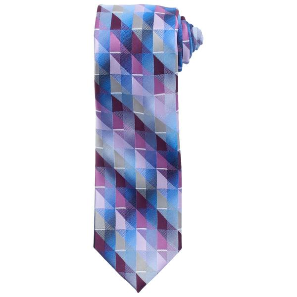 Mens Perry Ellis Bayard 3D Geo Tie - image 