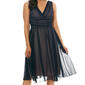 Womens Connected Apparel Sleeveless Surplice Ruched Waist Dress - image 3