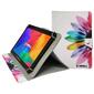 Linsay 10in. Android 12 Tablet with Rainbow Flower Leather Case - image 2