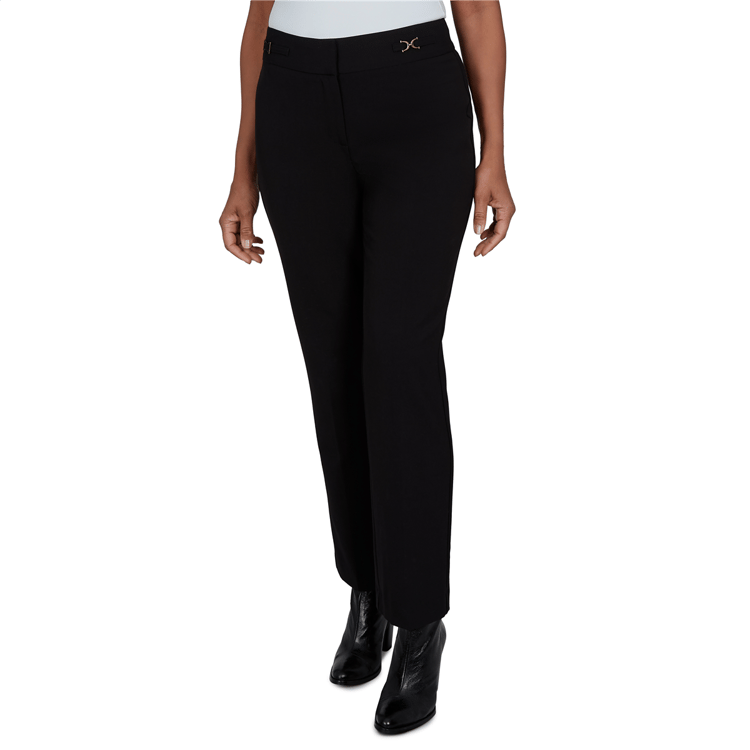 Womens Emaline Country Code Solid Straight Leg Pants