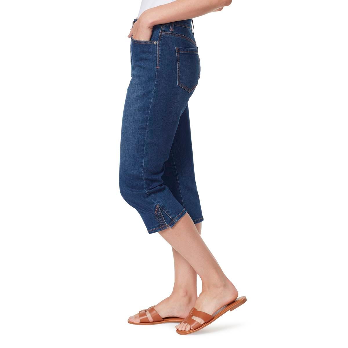 Gloria Vanderbilt Women's Amanda Capri Jeans - Stretch Fit Cropped Pants In Multiple Colors 3 thumbnail image
