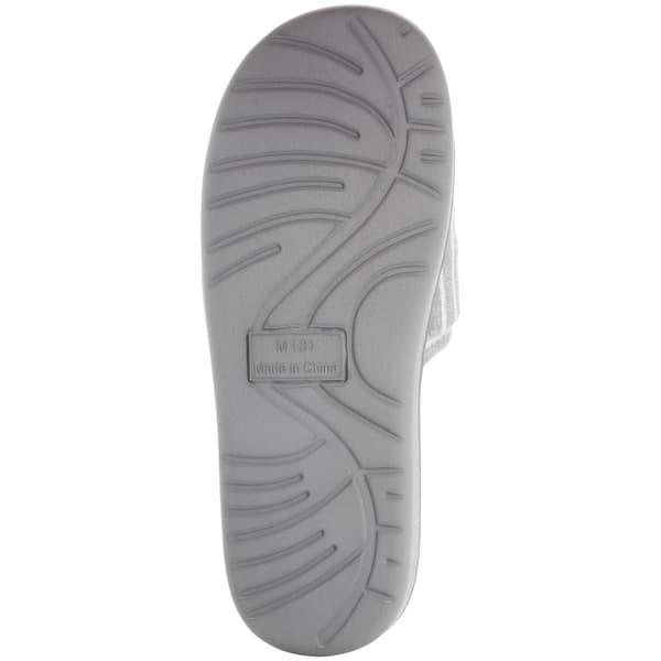Womens Ella & Joy Stripe Knot Slide Slippers