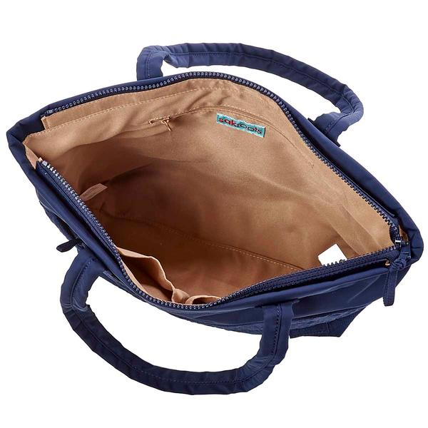 The Sak Banyan Medium Metro Tote - Navy Flower