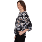 Womens Alfred Dunner Classics 3/4 Sleeve Floral Blouse - image 4