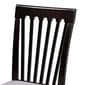 Baxton Studio Lore Modern Dark Brown Wood 5pc. Dining Set - image 5