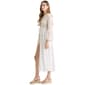 Womens NVLT Flounce Sleeve Lace Tie Wrap Cover-Up - image 3
