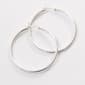 Pure 100 by Danecraft 40mm Click Hoop Earrings - image 1