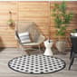 Nourison Aloha Diamond Modern Indoor/Outdoor Round Rug - image 9