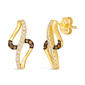 Le Vian(R) 14kt. Honey Gold(tm) & Diamonds Twist Drop Earrings - image 1