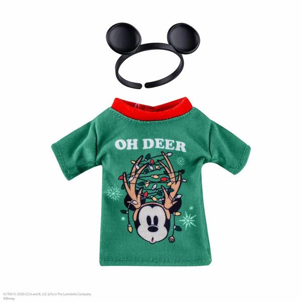 The Elf on the Shelf® Claus Couture Mickey Mouse Oh Deer Tee Set