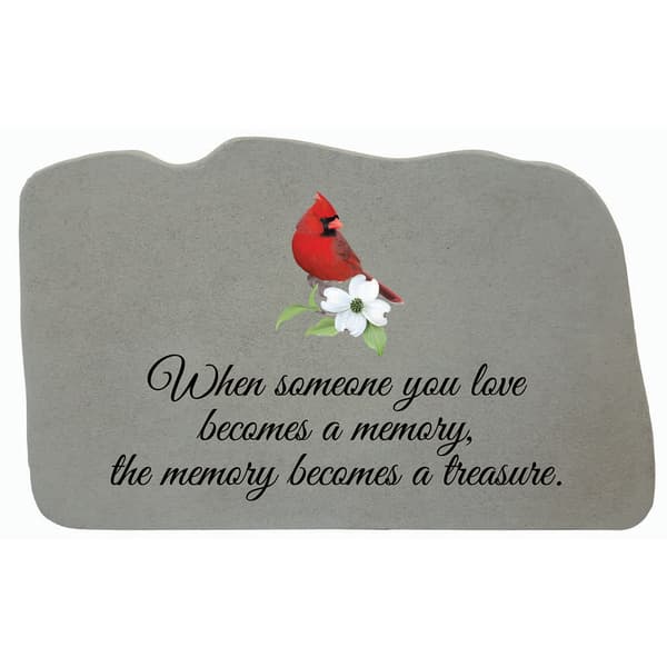 Kay Berry Cardinal Memory Stone - image 