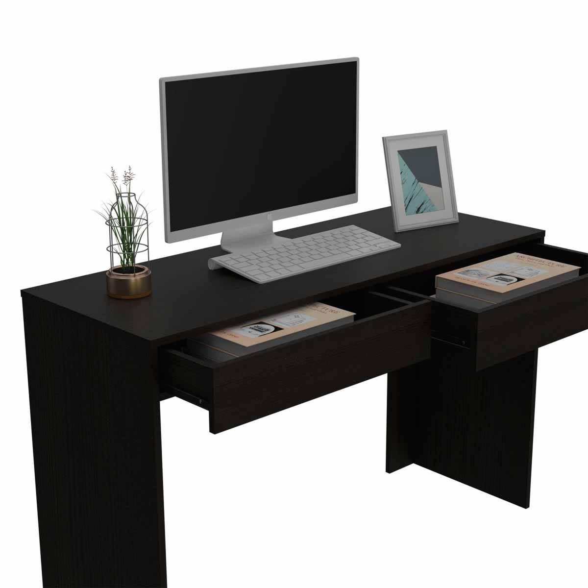 FM FURNITURE Tampa Two Drawers Computer Desk
