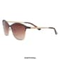 Womens O by Oscar Metal Cat Eye with Enamel Brow Rim Sunglasses - image 3