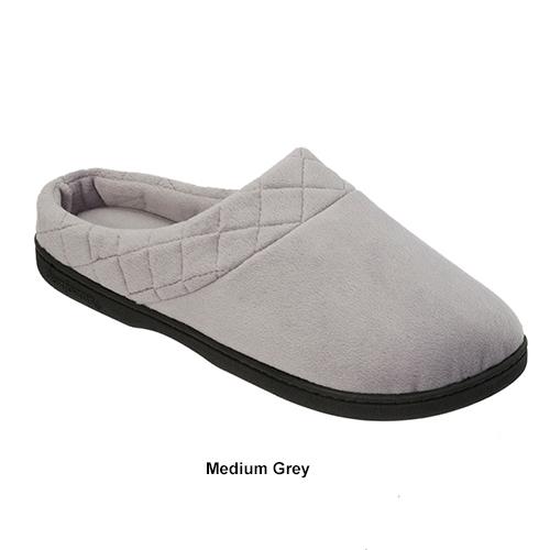 Womens Dearfoams® Microfiber Velour Clog Slippers