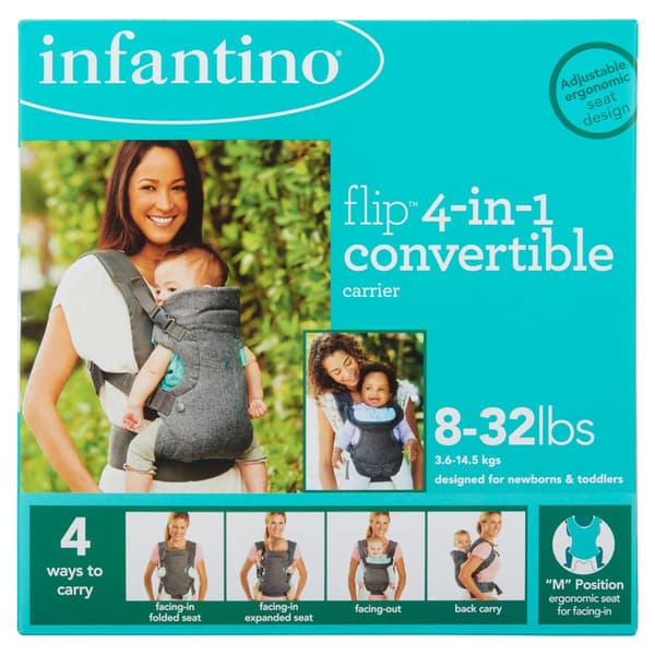 Baby Unisex Infantino Flip 4 In 1 Convertible Carrier&#8482;