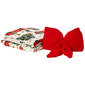 Holiday Home Bow Throw with Pillow Combo - image 1