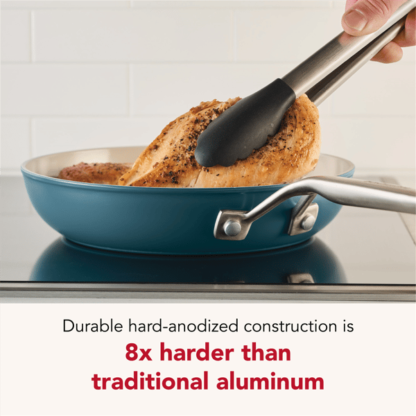 KitchenAid Hard-Anodized 2pc. Ceramic Induction Skillet Set