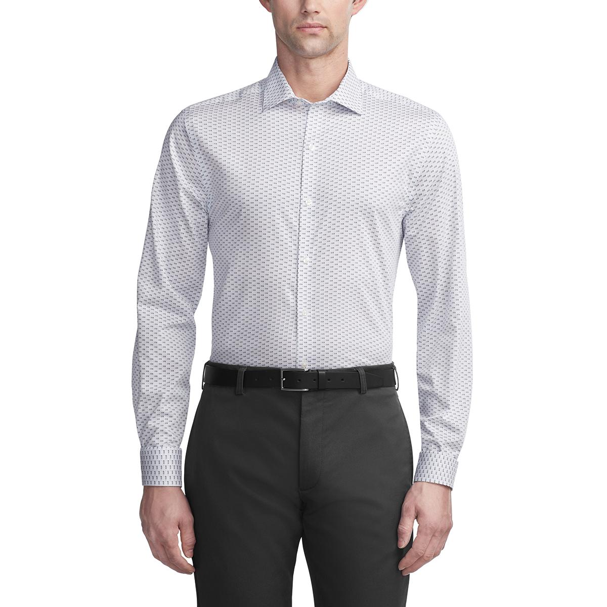 Mens Van Heusen® Slim Fit Ultra Wrinkle Free Dress Shirt -...