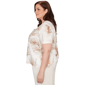 Plus Size Alfred Dunner Natural Wonder Short Sleeve Feather Tee - image 4