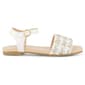 Big Girls Marc Fisher Hazel Woven Slingback Sandals - image 5