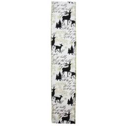 Northlight Seasonal 30ft. Playful Reindeer Wired Craft Ribbon