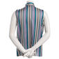 Womens Kasper Sleeveless Tie Neck Stripe Blouse - image 2