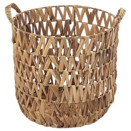 Medium Open Weave Water Hyacinth Basket