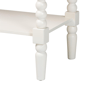 Baxton Studio Bayard Console Table with Bobbin Legs - image 4
